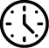 Dieses Piktogramm zeigt eine Uhr